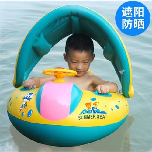 Inflatable Baby Swimming Ring Kids Summer Swim Float Water Fun Pool Toys Seat Boat Sport Piscina Infantil Water Sports BE50AA