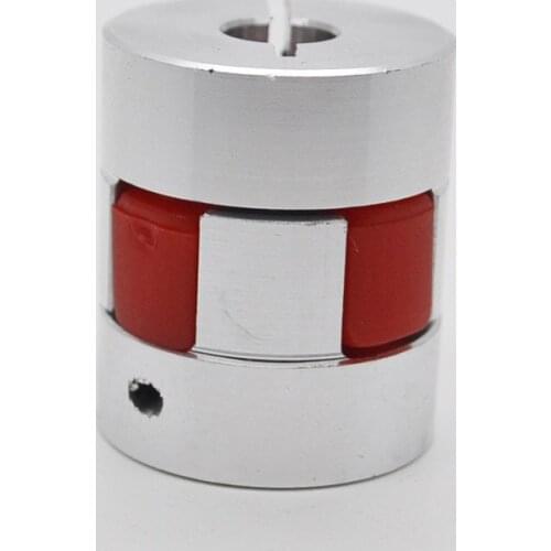 New Brand 4pcs 5mm to 12mm Plum Shaft Coupling Aluminium Flexible Coupling Coulper D30 L40 CNC