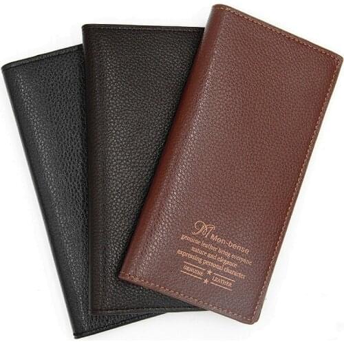 New Mens Wallet Long Large Capacity Multi-Function Fashion Casual Wallet