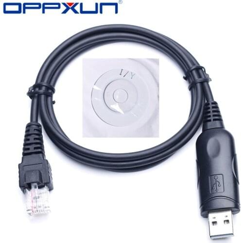 OPPXUN 8Pin USB Programming Cable For Yaesu VX2208 VX-2508 FT2500 VX-2000 VXR5000 CT104 GX-1500 GX5850T FTL-2011 Car Radio