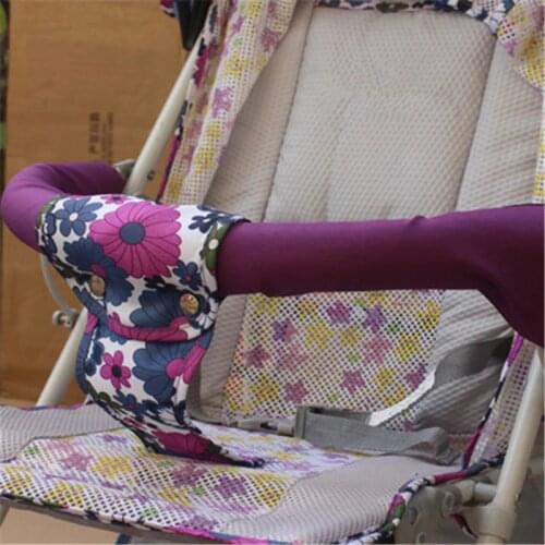 Pram Stroller Handrail Accessories for Yuyu yoya Baby Stroller Armrest Protective Cleanable Case Cover For Armrest Covers Handle