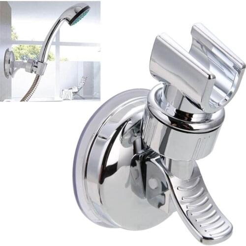Adjustable Shower Head Holder Bathroom Hand Shower Holder Shower Spray Bracket with Vacuum Suction Cup for Home Hotel