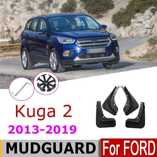Mudguard For Ford Kuga Escape MK2 2019~2013 Fender Mud Flaps Guard Splash Flap Mudguards Accessories 2018 2017 2016 2015 2014