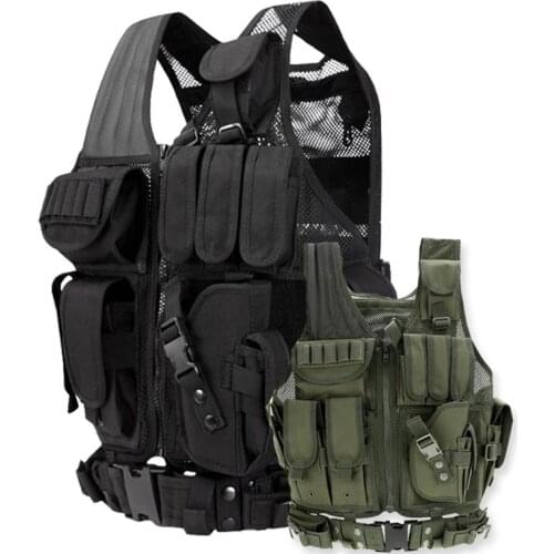 Outdoor Airsoft Tactical Vest Molle Magazine Pouch Uniform Army Military Equipment Combat CS Hunting Body Armor Clothes