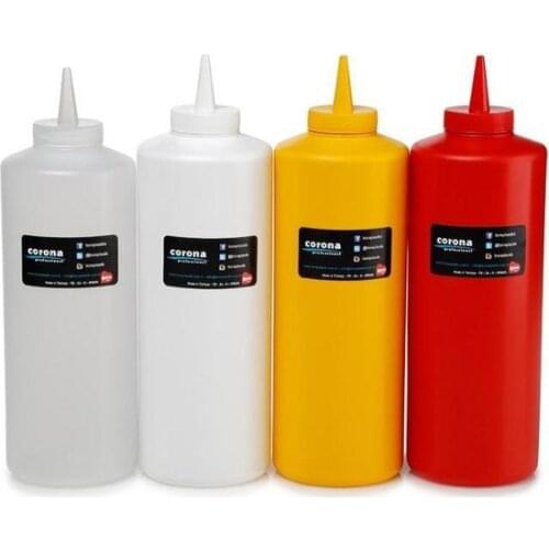 Trend 2021 Bora BO2104 Ketchup Mayonnaise Bottle 950 ml Transparent посуда для кухни наборы set kitchen vaisselle platos