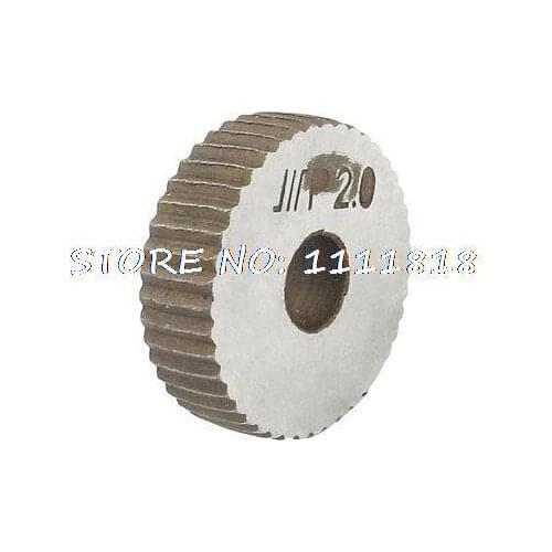 High Speed Steel 2.0mm Pitch Straight Coarse Knurl Wheel Knurling Roller