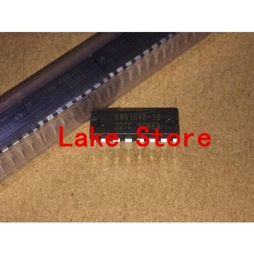 10 unids/lote 4164 KM4164B KM4164B-10 KM4164B-12 KM4164B-15 DIP16 KM4164