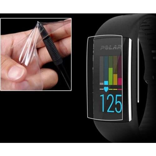 2pcs Anti-shock Soft TPU Ultra Clear Protective Film Guard For Polar A360 A370 Smart Watch Wristband Full Screen Protector Cover