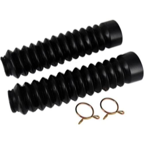 2pcs Bellows Fork Bellows Universal Off-road Motorcycle Boot Cap Brand new