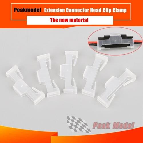 5PCS/Lot Transparent Wire Buckle Connector Head Clip Clamp for Servo Extension Cable Plug Holder
