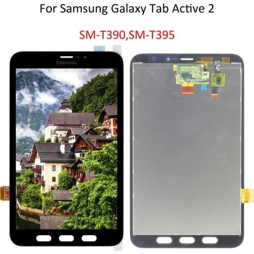 8.0" For Samsung Galaxy Tab Active 2 SM-T390 SM-T395 LCD Display and Touch Screen DigitizerAssembly Replacement