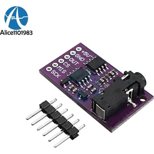 Analog SPI 3.3V/5V 6701 GSR Skin Sensor Board Module With SPI Serial Interface For Polygraphs For Arduino