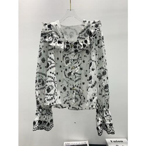 Женские черные рубашки Dower Me China At AliExpress