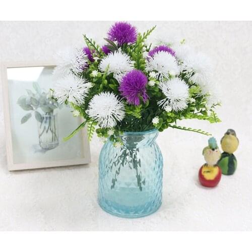 Hydrangea flowers artificial flower plastic hydrangea DIY wreath for home party decorations fake plant bouquet