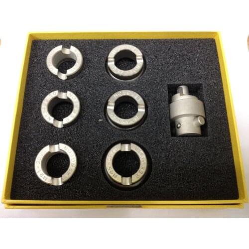 Table repair tool BERGEON 5538 table opener set with six furrow bottom cover tools with 5700 18.5-20.2-22.5-26.5-28.3-29.5