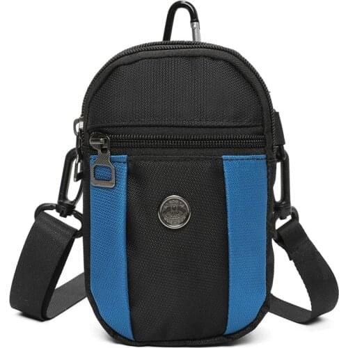 Mens Shoulder Messenger Bags Business Coin Money Purse Wallets Wear-resistant Durable and Waterproof Light Bags K028