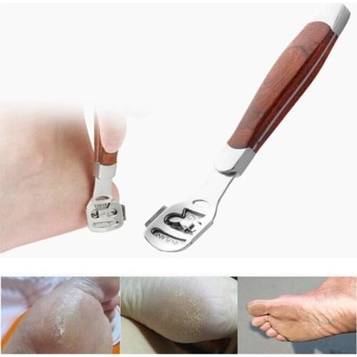 1 Set new fashion Skin Shaver Corn Cuticle Cutter Remover Rasp Pedicure File Foot Callus 10 Blades Foot Care Tool wholesale