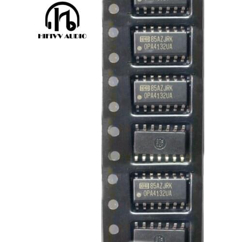 New Original OPA4132UA HiFi operational amplifier OPA4132UA hifi audio op amp IC chip 4 ways channel amplifier