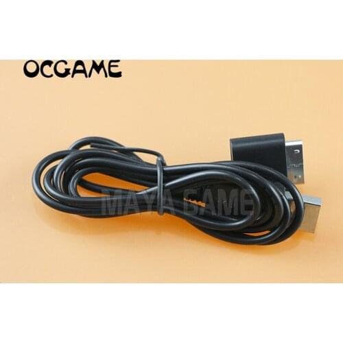 OCGAME 5pcs/lot High Quality USB 2.0 to 28 Pin Data Sync Charger Transfer Power Cable Cord for PSP Go Black Color
