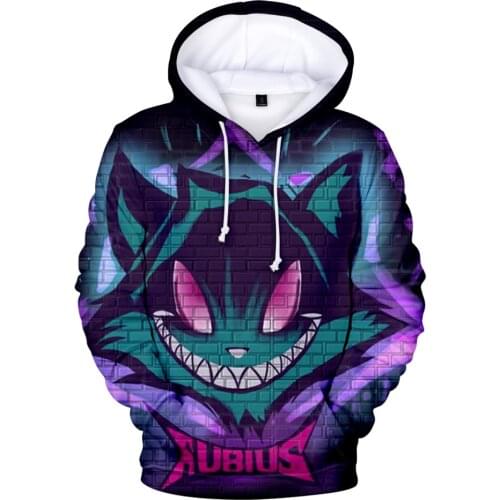 Rubius Z 3D Printed Fashion Fall Winer Suit Hoodies Sportswear Hooded HIP HOP Women/Men the hooded