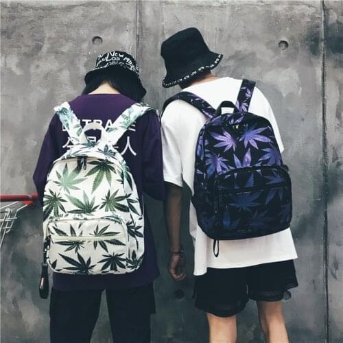 Moon Wood Stylish Girls Big Backpack Plants Leaf Printing Backpack Boys School Bag Mens Women Casual Daily Travel Rucksack 2019