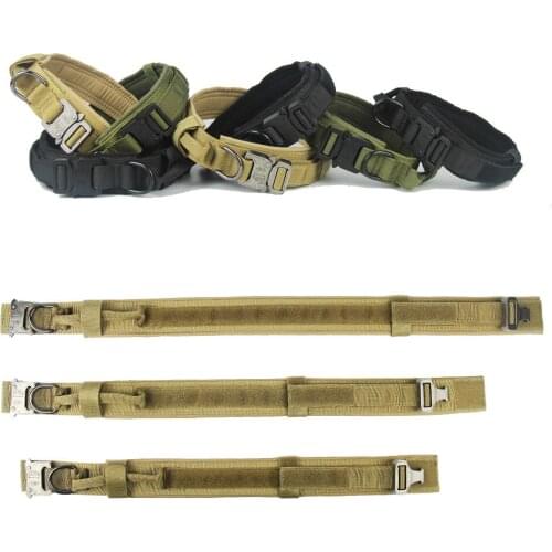 Tactical Dog Collar German Shepard Medium Large Dog Collars For Walking Training Duarable Dog Collar Control Handle