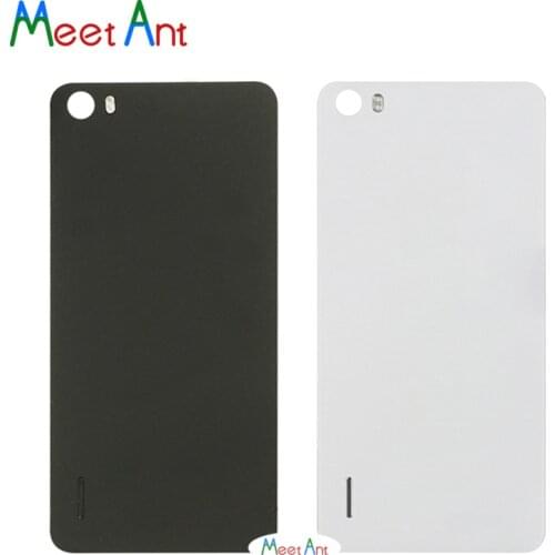 Replacement high quality For Huawei Honor 6 Back Housing Battery Cover Door Rear Cover Glass with Adhesive