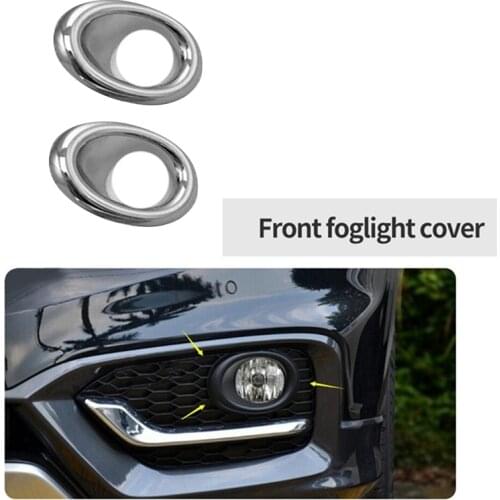 Car Front Fog Lamp Cover Light Protector for Honda Crosstour 2011-2014