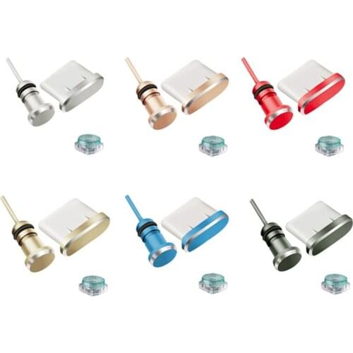 1PC Android Phone Charging Port Sim Card USB Dust Plug Take The Card Pin For Xiaomi Huawei Samsung Cell Phone Accessories