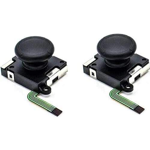 2PCS/Lot For Nintend Switch 3D Analog Sensor Joystick Thumb Sticks Thumbsticks for Nintendo NS Joy-Con Left Right Controller