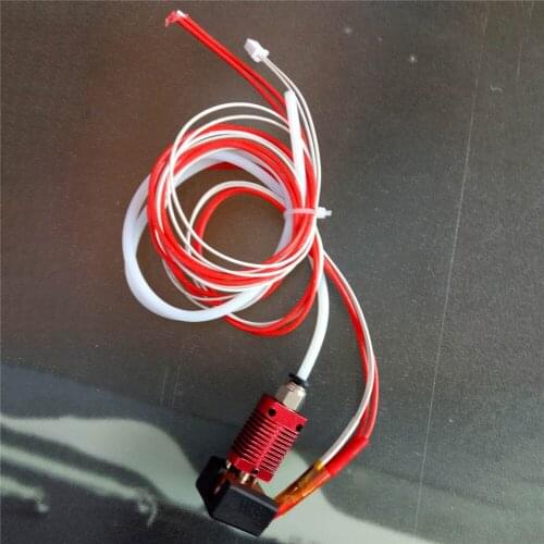 3D Printer Extruder Hotend Kit Silicone Cover Aluminum Heat Block Assembly for Creality for Ender-5 3D Printer Accessories