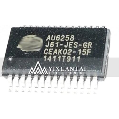 5pcs/lot original AU6258/B61-JES-GR AU6258-B61-JES-GR AU6258 SSOP28 SMD