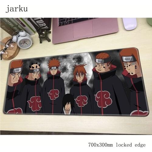 Akatsuki mouse pad gamer Sasuke Uchiha 700x300X3MM notbook mouse mat gaming mousepad Deidara pad mouse PC desk padmouse mats