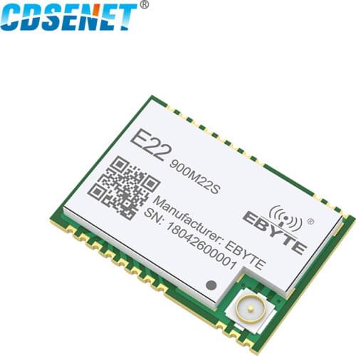 SX1262 LoRa Wireless Transceiver 850MHz-930MHz CDSENET E22-900M22S 915MHz SMD TCXO Transmitter Receiver rf Module