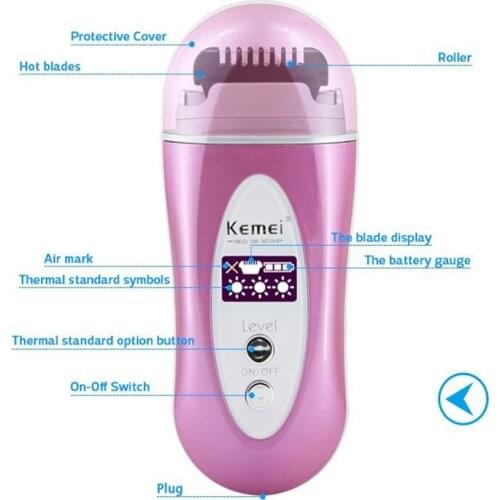 Electric No Pain Permanent Haircut Removal Hot Wire Lady Hair Remover Heater Wire Women Epilator Body Leg Shaver Epilator Razor