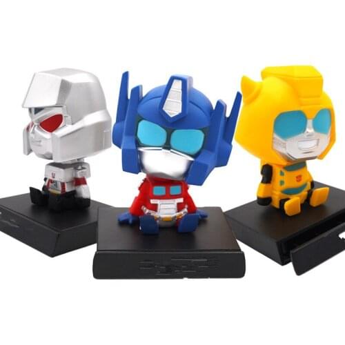 Nodding Transf Dolls Car Shake Head Dolls Dashboard Car Decoration Accessories Auto Shaking Head Toy for Automoibles Car-styling