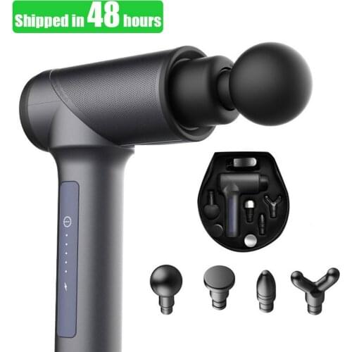 Massage Gun Muscle Relaxation Massager Vibration Fascial Gun Fitness Equipment Noise Reduction Design For Male Female