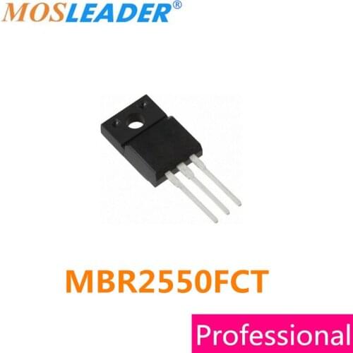 Mosleader MBR2550FCT TO220F MBR2550F MBR2550 High quality