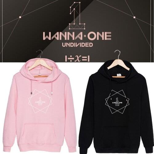 Kpop Korean New Boy Band WANNA ONE 11 UNDIVIDED hoodie Fashion Clothing Korean Wanna One Clothes Men Women Hooded Sweatshirts