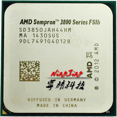 AMD Sempron 3850 1.3 GHz Quad-Core CPU Processor SD3850JAH44HM Socket AM1