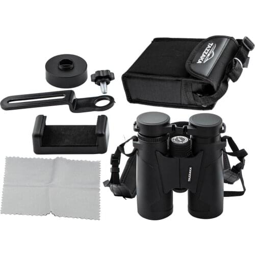 10x42 Roof Prism HD Professional Binoculars for Adults Astronomy Bird Watching