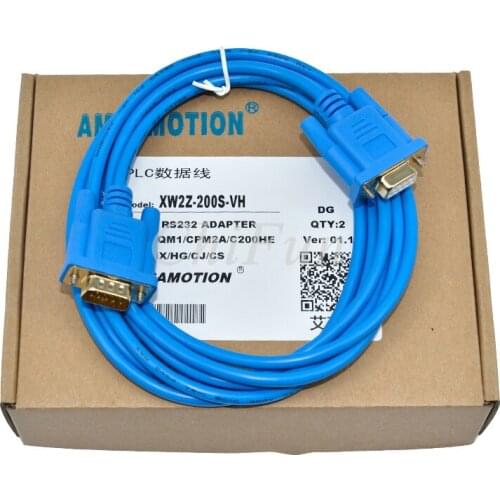 CQM1H/CPM2C/2AH/CJ1M programming cable data download line XW2Z-200S-VH