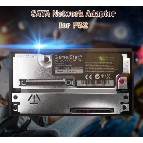 SATA/IDE Interface Network Adapter for Sony PS2 Game Console 2.5/3.5 inch SATA Slot Hard Drive for Playstation 2