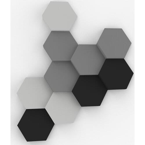 Hexagonal cement wall brick silicone mold decoration background wall brick combination wall plaster concrete wall brick molds