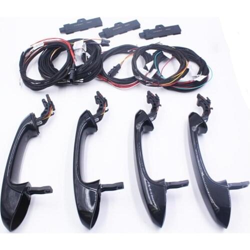 Comfort Access Keyless Entry System PKE Keyless go Car Alarm Door Lock For New BMW X5 G06 With 4 Handles Black color