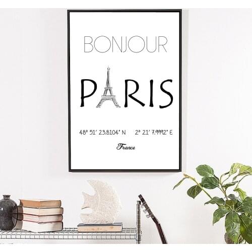 Nordic Canvas Painting Keep Simple English Quote Poster Wall Art Picture Home Decor Coffee Shop Bookstore Decor Painting