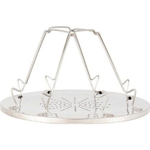 Folding Simple Toast Rack Stainless Steel Outdoor Camping Toaster Grill Multi-Purpose Stove Grill BBQ Camping Accessories