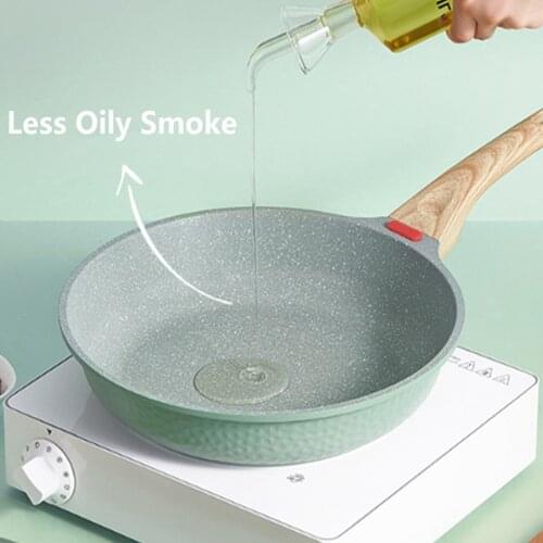 Frying Pan 28cm Saucepan Nonstick Pans Stone Cooking Pots Non Stick Frying Pans Skillet Wok Pan Induction Pans Thick Bottom Pots