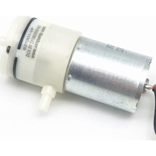 Diameter 27mm air pump DC3V 5V 6V self-priming pump 370 vaccumm pump quiet pump