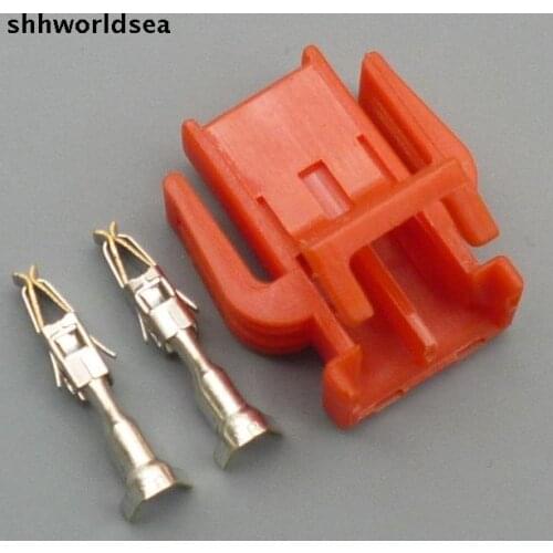 Worldgolden 5/30/100set 2pin kit electrical connector 893 971 632 sensor connector car door light socket